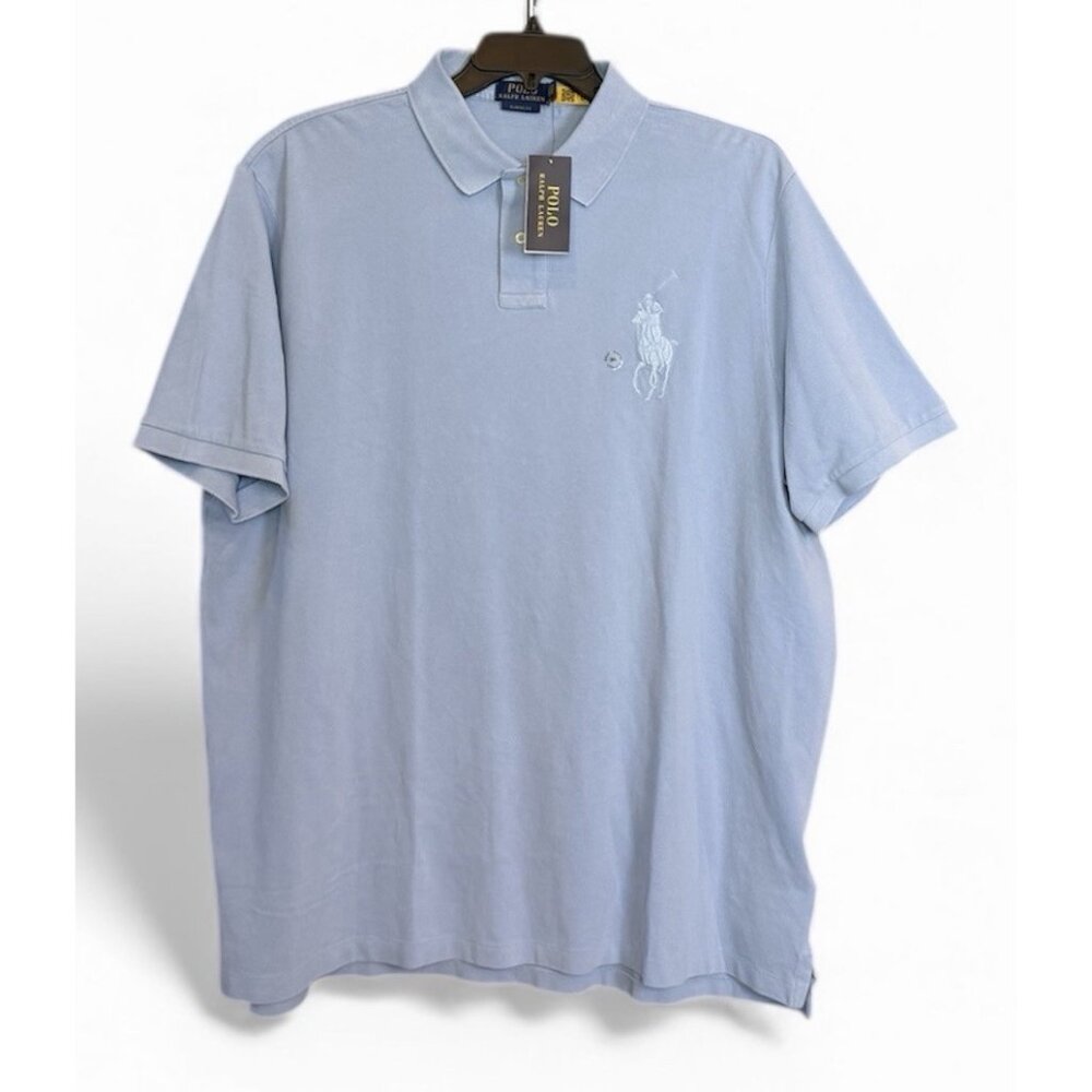 Polo Ralph Lauren XXL Classic Fit Big Pony Short Sleeve Polo Shirt Embroidered